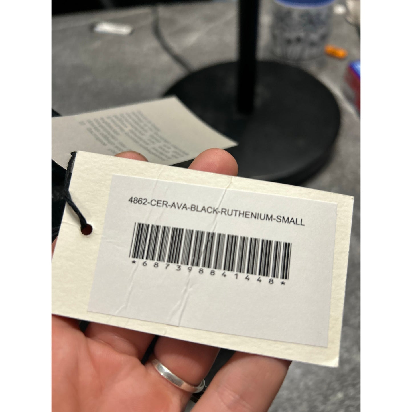 Teddy Blake Ava 11" Satchel – Black Cervo Leather, Ruthenium, Lock & Key