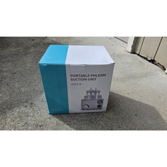 Portable Medical Vacuum Aspirator Phlegm Suction Machine Unit H003-B