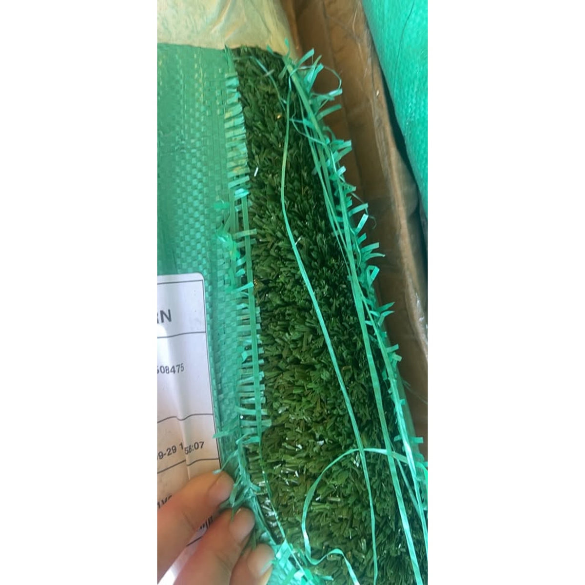 VEVOR Artificial Grass Turf Roll – 12 × 7 ft, Green