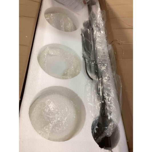 Modern Linear, 4 Globe chandelier- Brand new