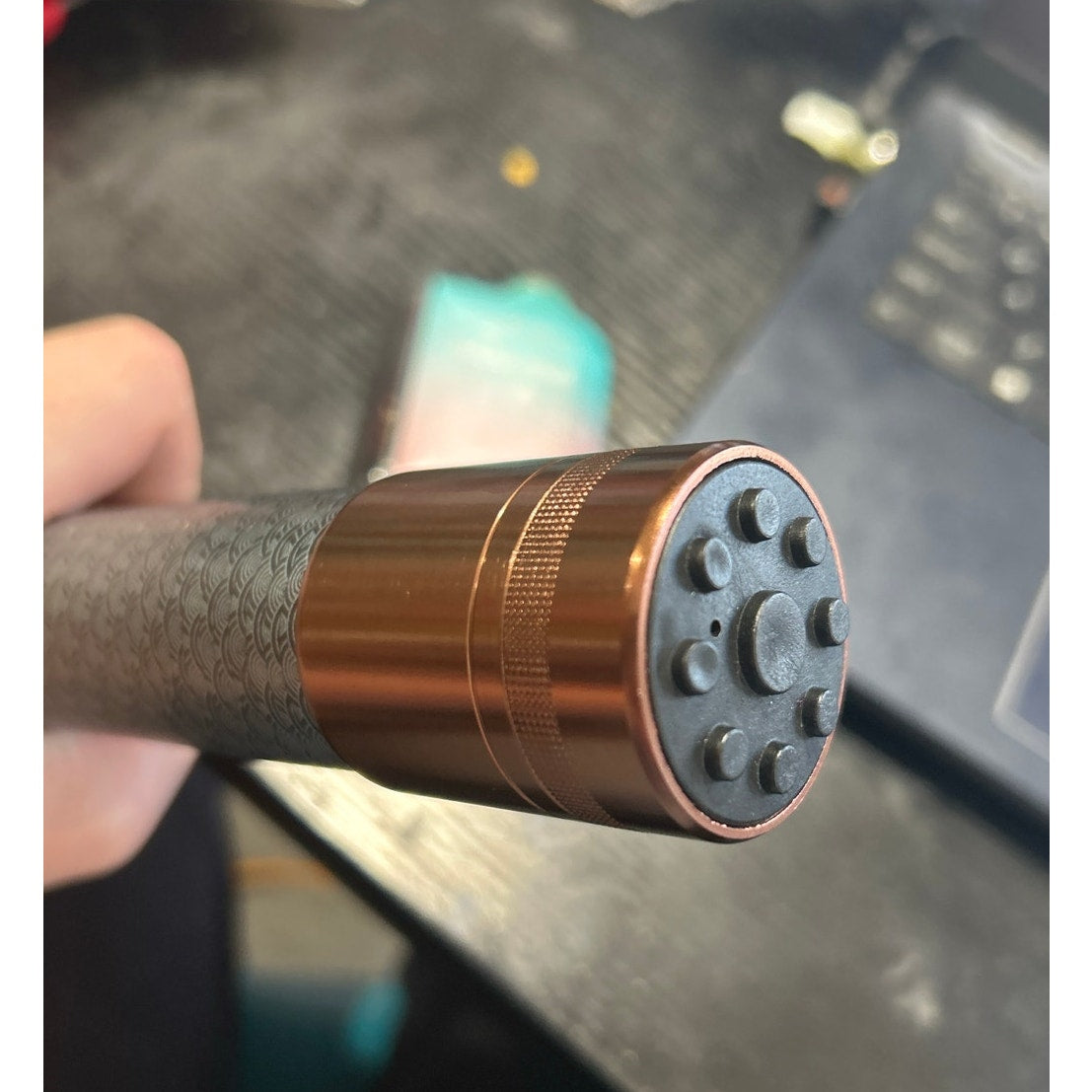 11-Ft Carbon Fiber Telescopic Hand Fishing Rod w/ Sleeve – New