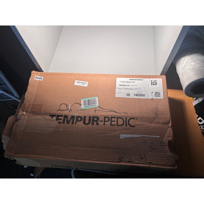 TEMPUR-Pedic TEMPUR-Cloud Pillow Standard White Memory Foam Quilted Cover