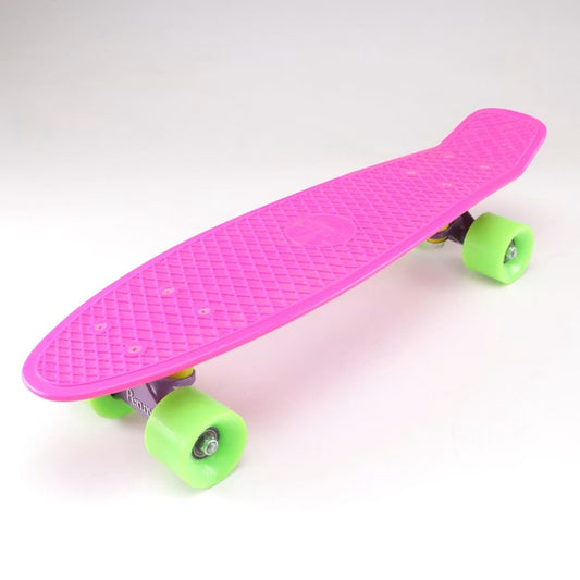 Penny Australia 22” Pink Cruiser Skateboard Green Wheels Purple Trucks w/ Box