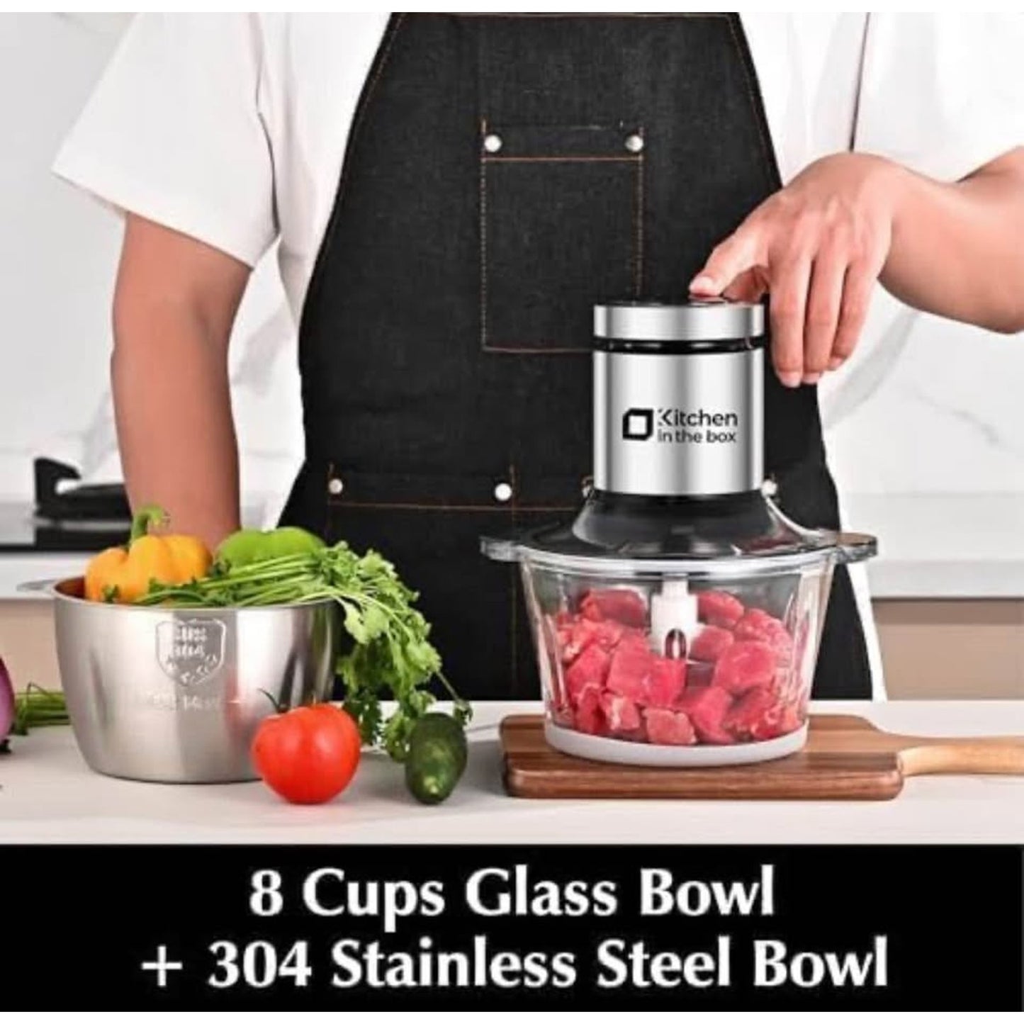 Kitchen in the Box – Multifunctional Food Chopper – New