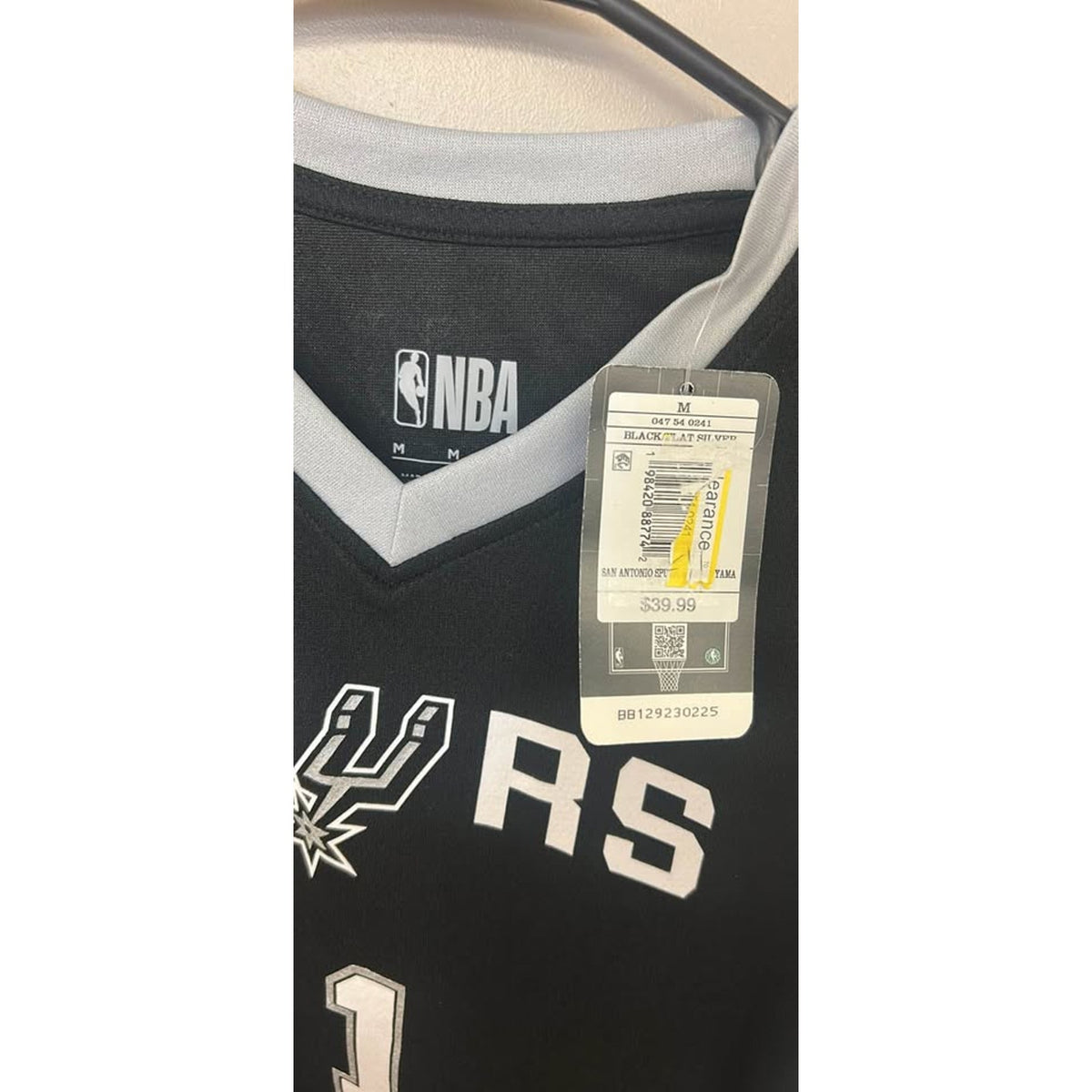 NBA San Antonio Spurs Victor Wembanyama Jersey Size Medium