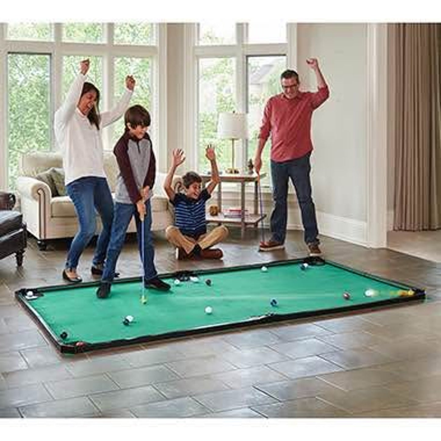 World’s Largest Golf Putting Pool Table — Brand New in Box