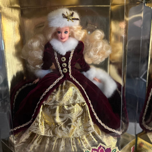 1996 Happy Holidays Barbie Special Edition, NRFB, 30 Year Vintage Collector Doll