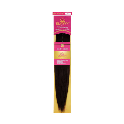 54" Pre-Extended Synthetic Braiding Hair – Chocolate Brown, Tangle-Free, Itch-Free