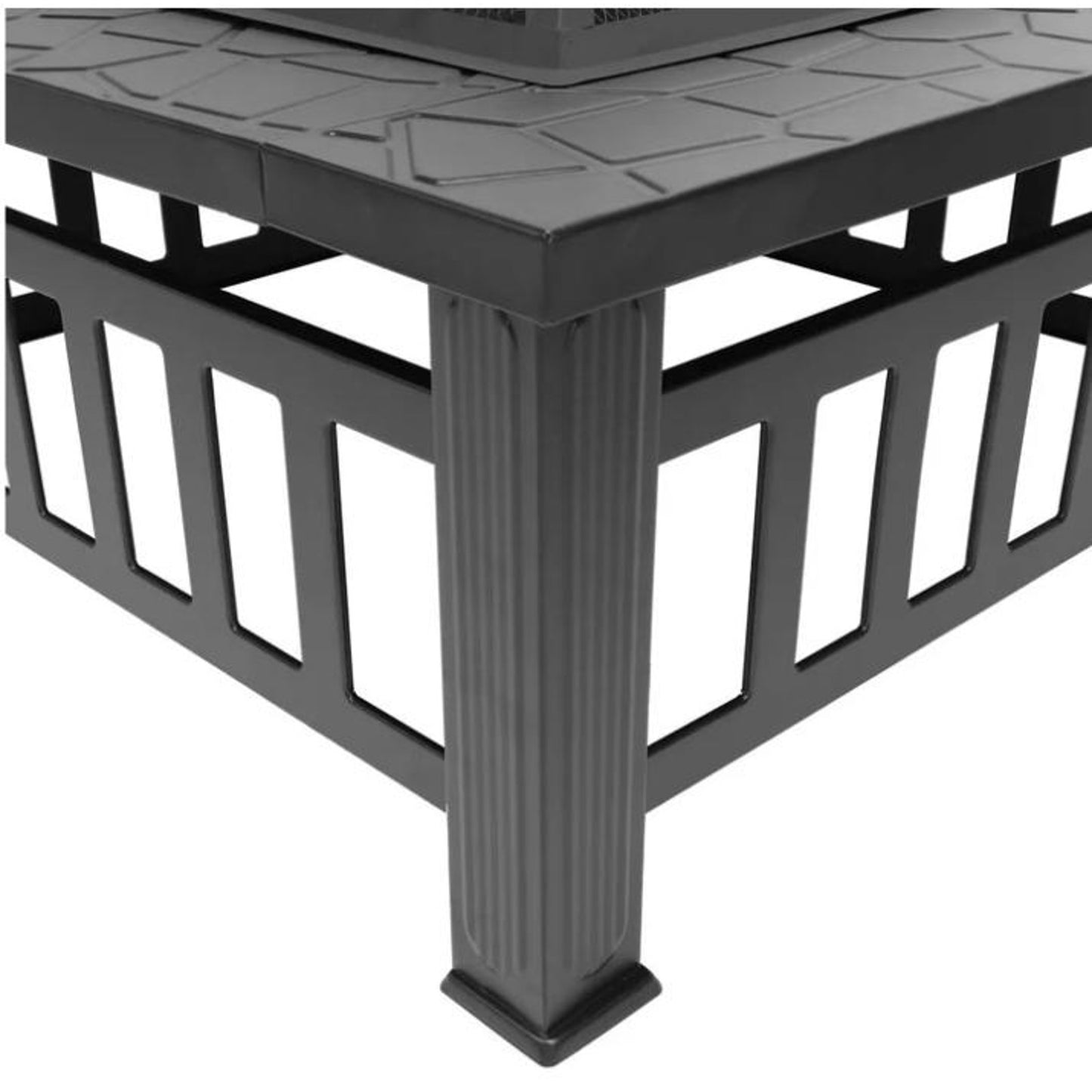 32″ Square Backyard Fire Pit — New in box