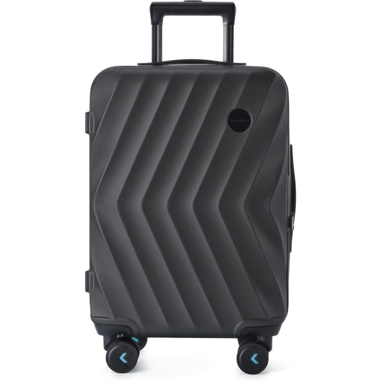 Bagsmart 20" Carry-On Spinner Suitcase – Black Hardside Luggage