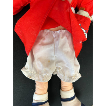 Vintage 1982 Knickerbocker Little Orphan Annie Doll w/ Sandy Dog 16"