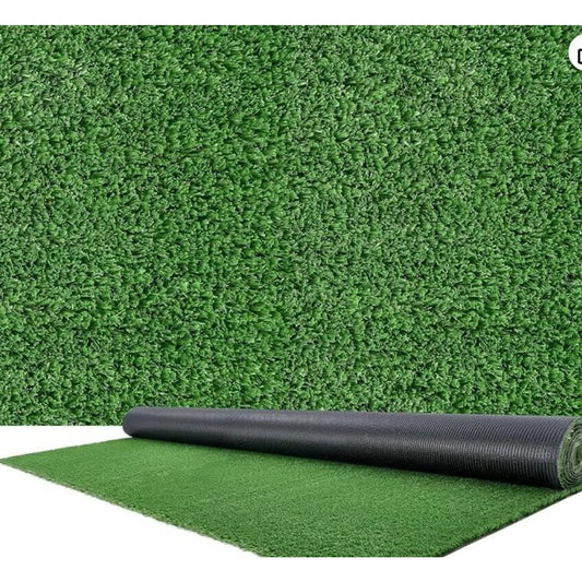 VEVOR Artificial Grass Turf Roll – 12 × 7 ft, Green