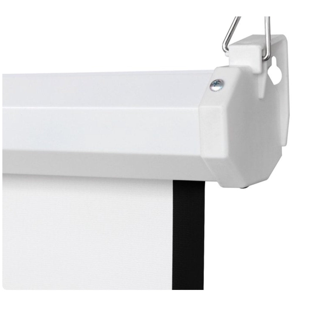 100" Manual Pull Down Projector Screen 16:9 HD Wall/Ceiling Mount