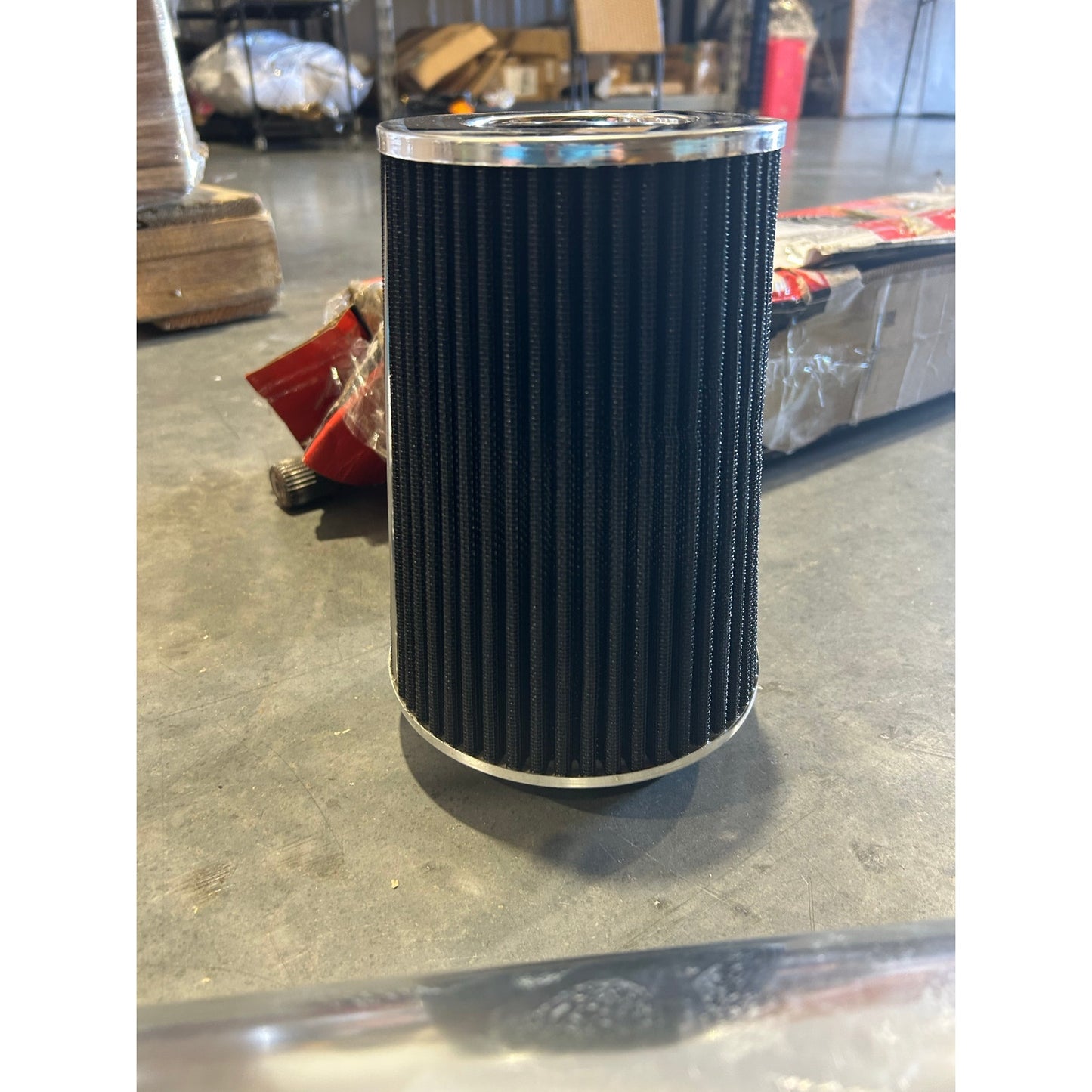 Universal 4” Cold Air Intake Kit w/ Heat Shield Panels – Aluminum Tube + Filter