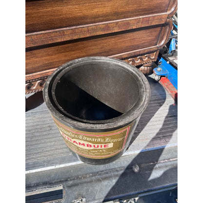 Vintage Drambuie 26.5” Bottle-Shaped Pub Advertising Cooler Ice Bucket