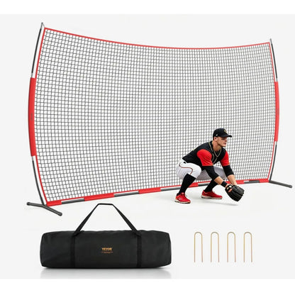 VEVOR 20 × 10 ft Sports Barrier Backstop Net – Sealed Box