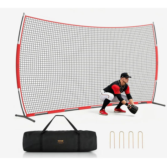 VEVOR 20 × 10 ft Sports Barrier Backstop Net – Sealed Box