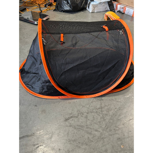 Portable Outdoor Cat or Small Dog Enclosure with Carrying Case & Stakes