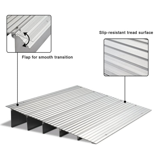 Aluminum Entry Ramp – Model TR-5IR – 5" Rise