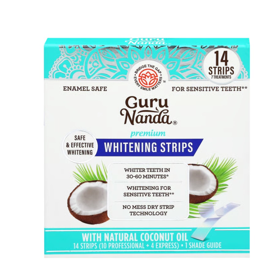 Lot of 4 GuruNanda Premium Whitening Strips 14 Strips Each Sealed