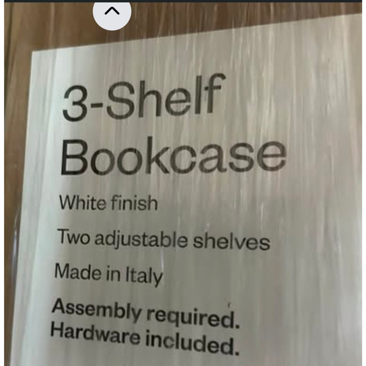 Room Essentials 3-Shelf Bookcase / White / Brand New, Multiple Available
