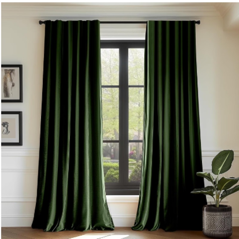 Brand New 2pk Blackout Velvet Curtain Panels – Threshold™