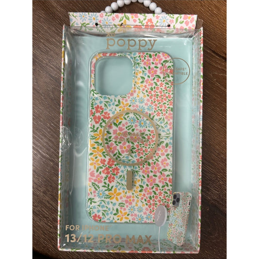 Poppy Floral MagSafe Case for Iphone 12/13 Pro max