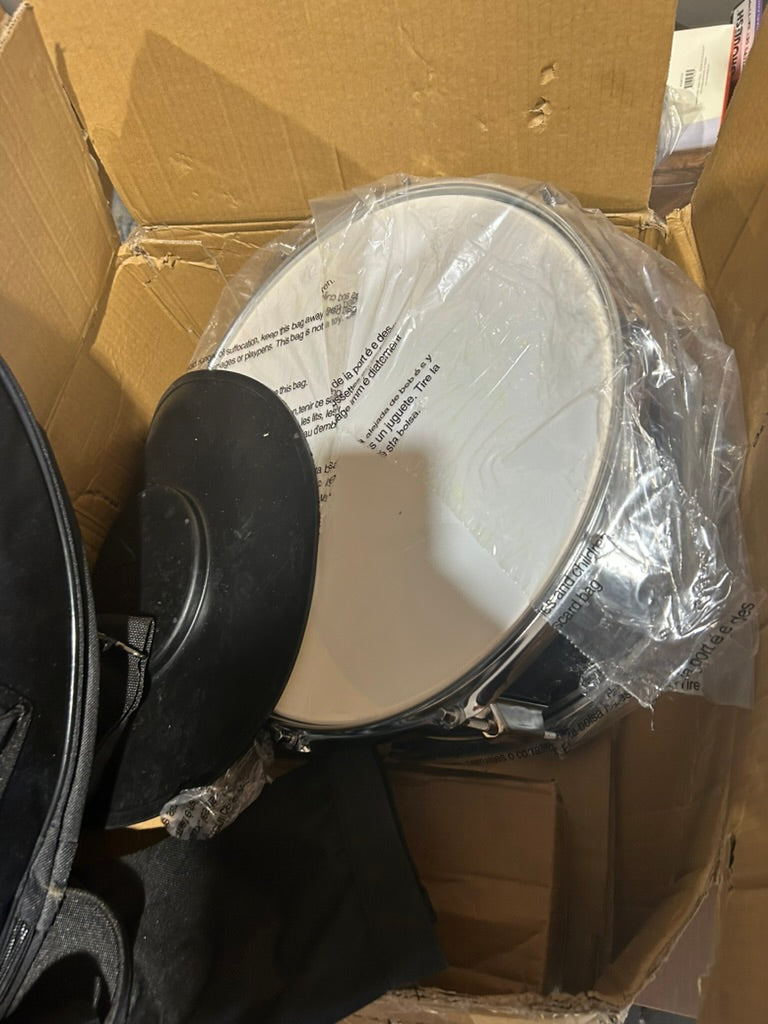 New 14" Snare Drum Starter Kit with Sticks, Bag & Practice Pad