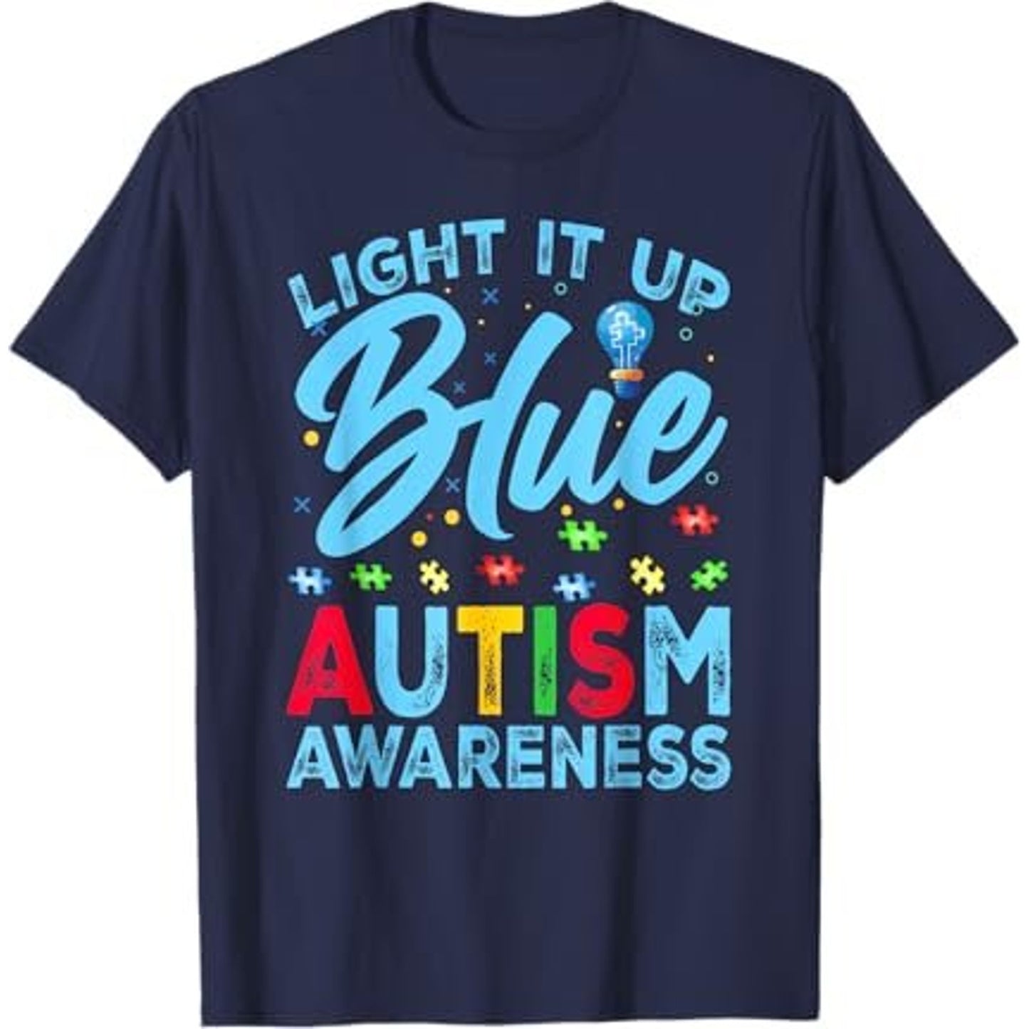 Lot of Autism Awareness- Unisex Shirts – Mixed Sizes (24 Total)