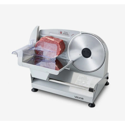 VEVOR Electric Food & Meat Slicer – 200W Adjustable Countertop Slicer