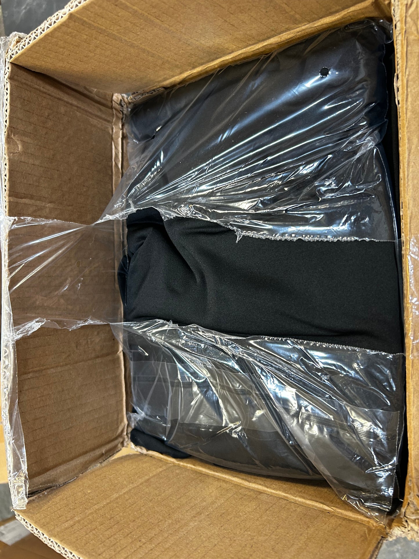 6 Pack Fitted Spandex Tablecloth for 6FT Rectangular Tables Black