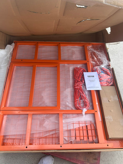 VEVOR Forklift Safety Cage Work Platform 1400lbs Capacity 43x45 Inch
