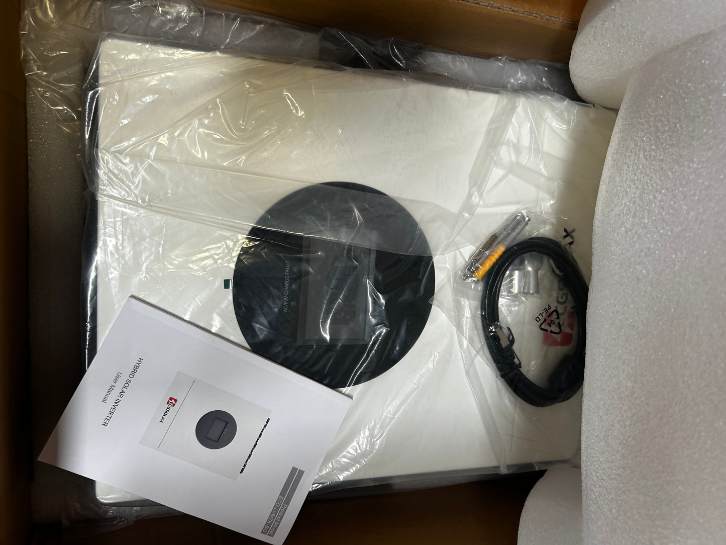 New 7kW 48Vdc 110Vac Split Phase Hybrid Solar Inverter with MPPT