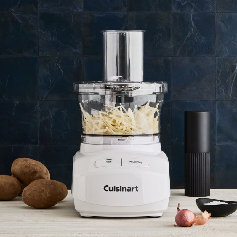 Cuisinart 7-Cup Food Processor – Classic White, Powerful & Compact Kitchen Prep Tool