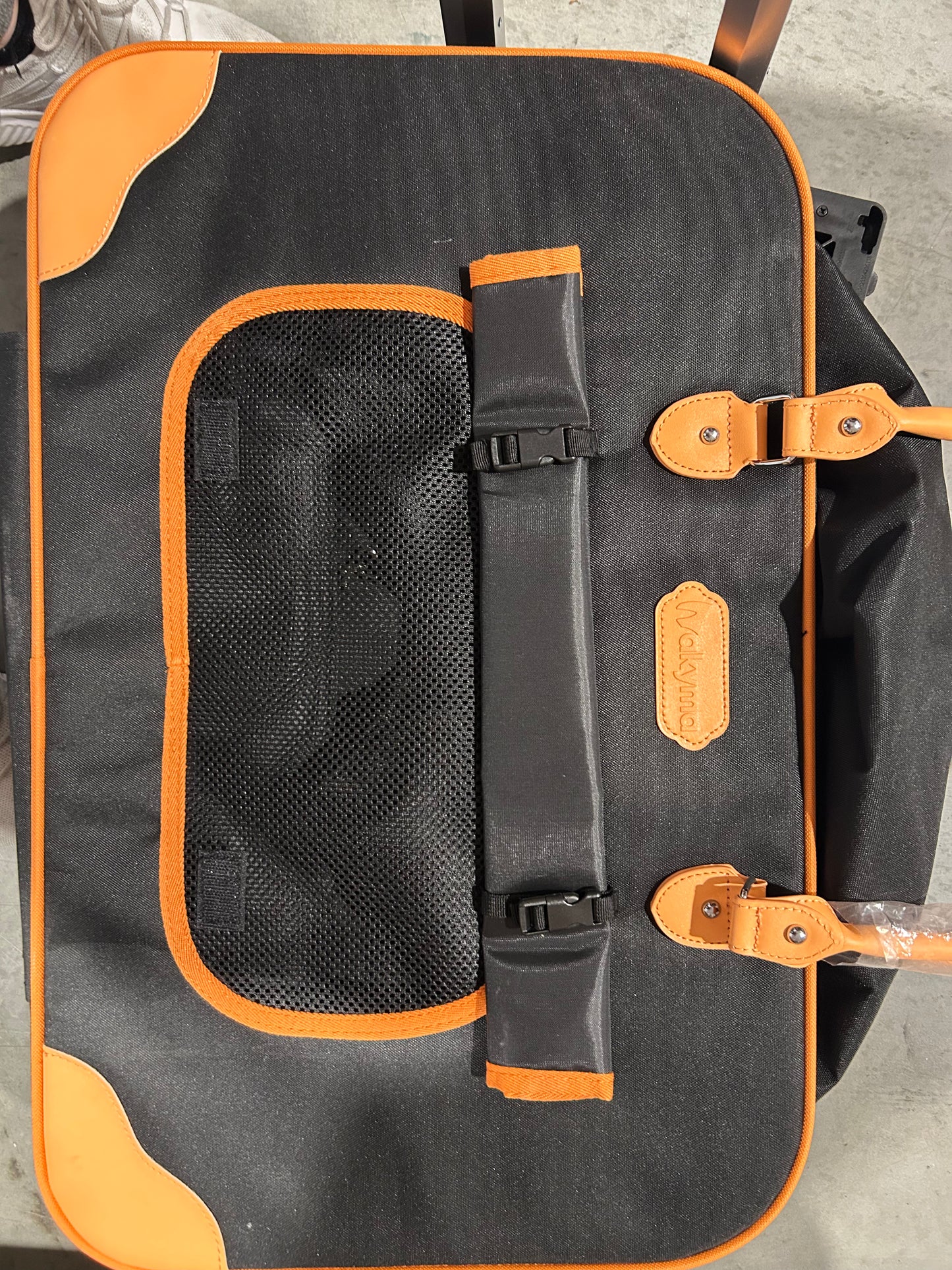 Large Rolling Pet Carrier with Wheels for Cats & Small Dogs