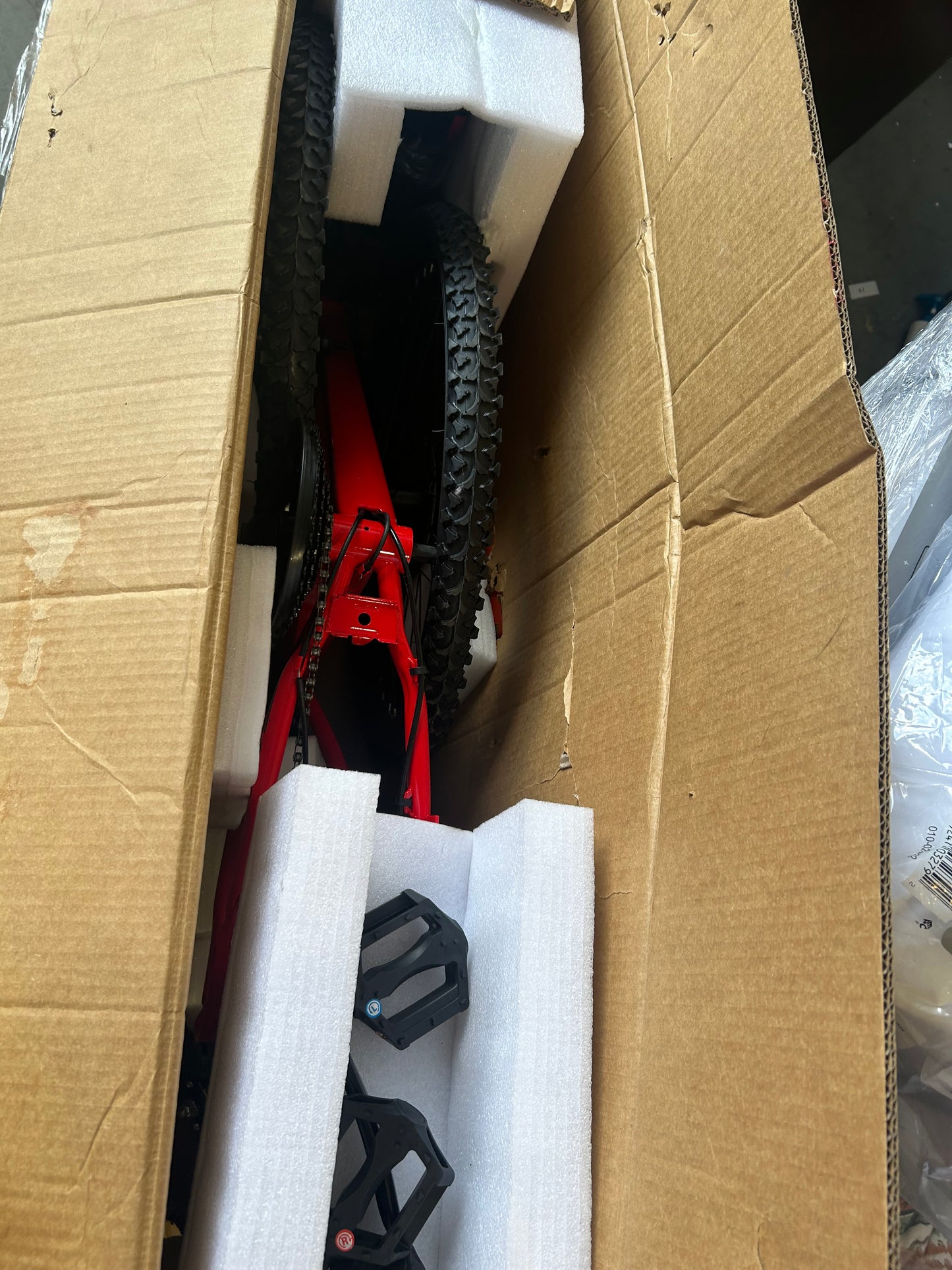 New 24in Mountain Bike 21-Speed Disc Brakes, Red
