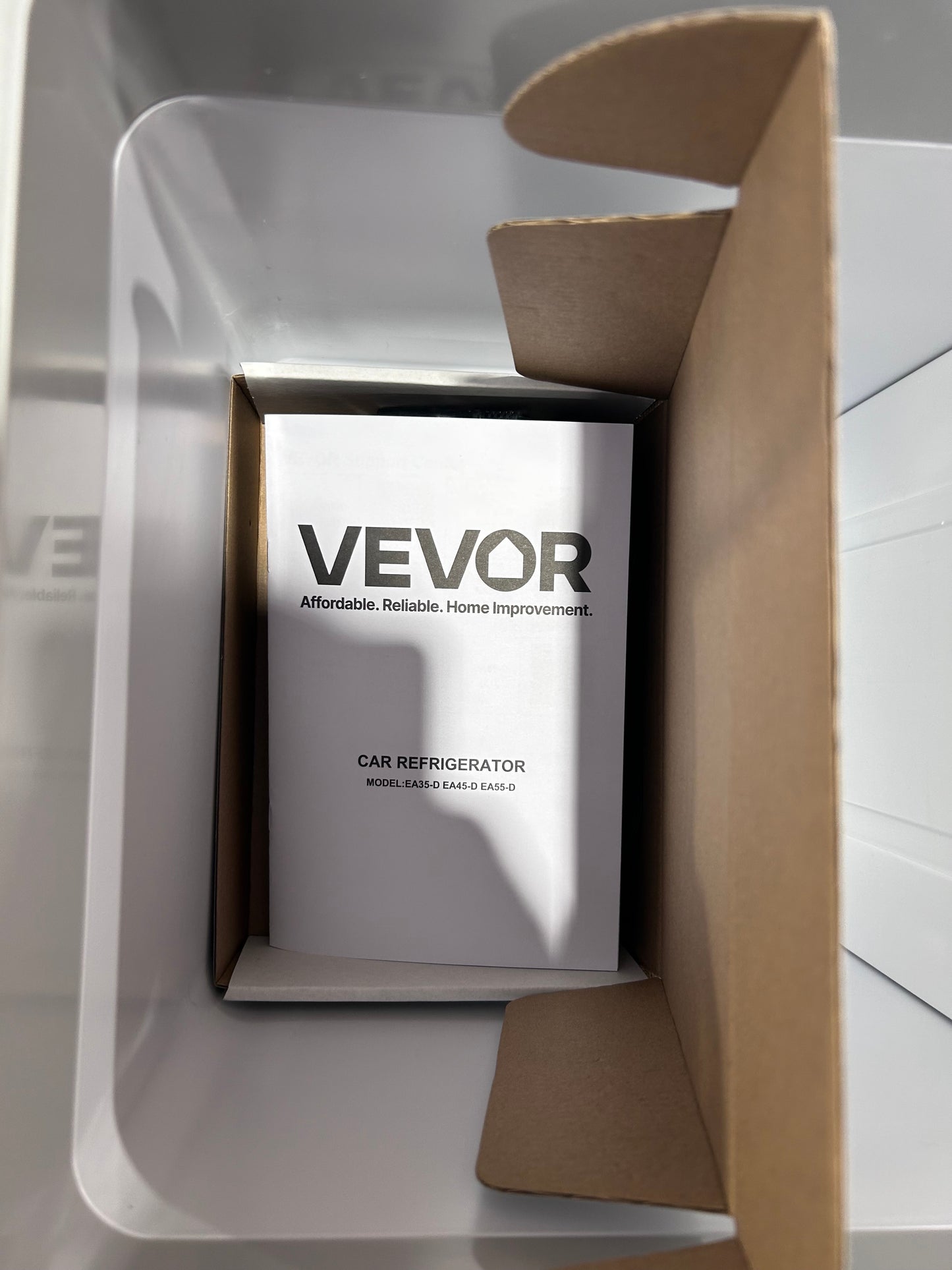 VEVOR 52.8QT 12V Portable Car Refrigerator Freezer Electric Cooler