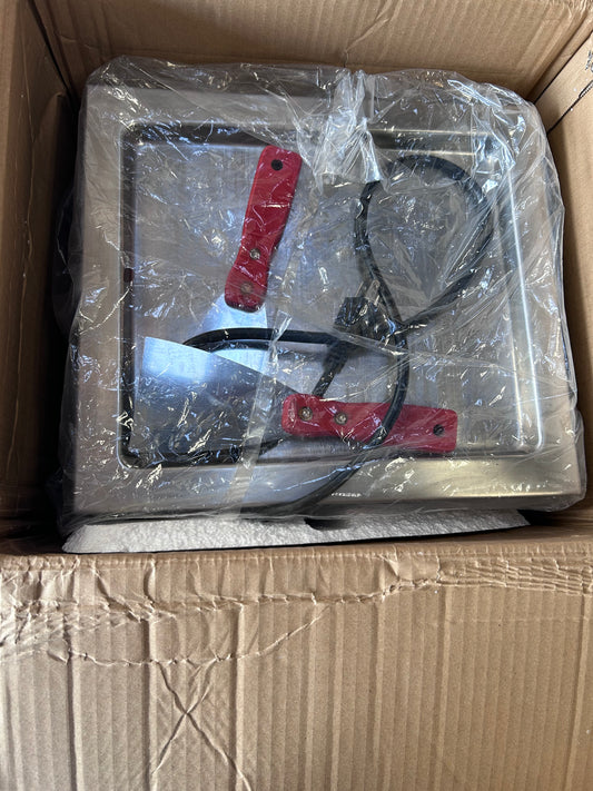 VEVOR Fried Ice Cream Roll Machine 11" x 9.5" Built-In Compressor w/ Scrapers