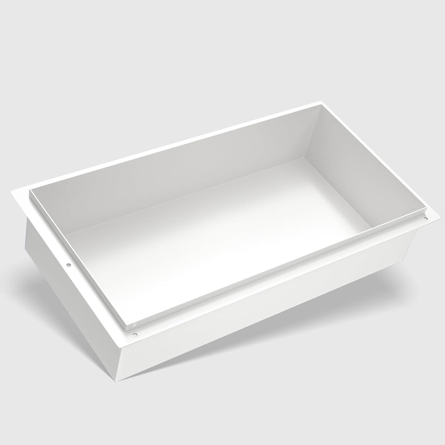 Bernkot White 24x12 Stainless Steel Recessed Shower Niche - Easy Storage