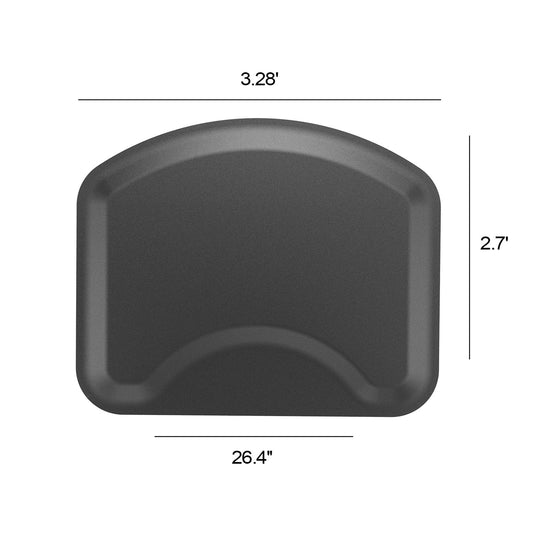 New 39x32 Salon Anti-Fatigue Mat with Chair Cutout