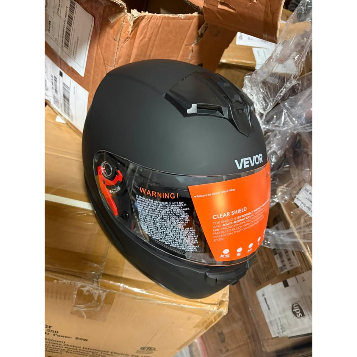 VEVOR Full Face Motorcycle Helmet XXL DOT