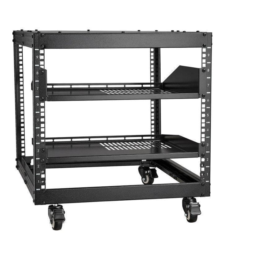 VEVOR Adjustable Open Frame Server Rack – Open Box