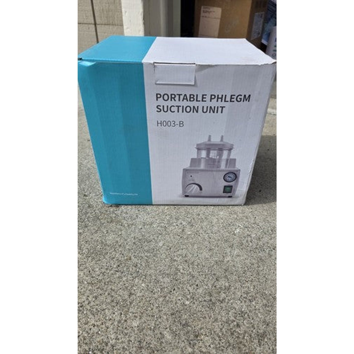 Portable Medical Vacuum Aspirator Phlegm Suction Machine Unit H003-B