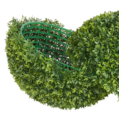 Artificial Topiary Ball 23in Faux Boxwood Plant