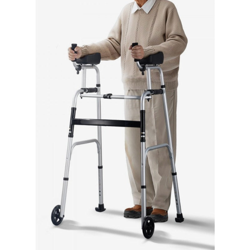 3-in-1 Stand-Assist Folding Walker – Like New in Box