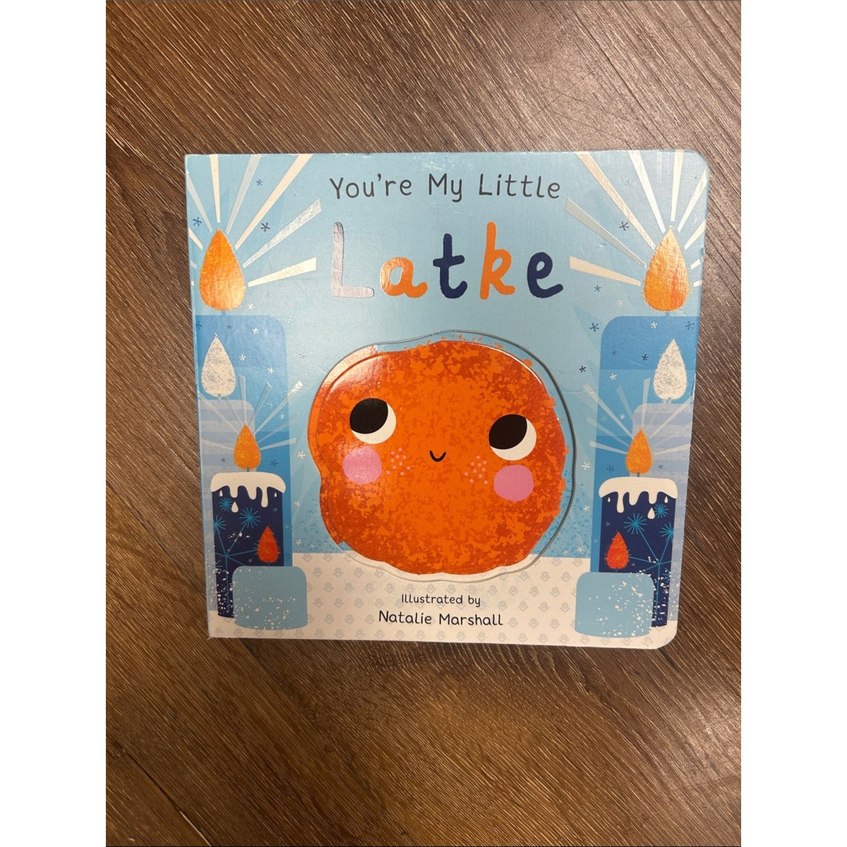 You're My Little Latke Kids Bath & Skin Book - Orange