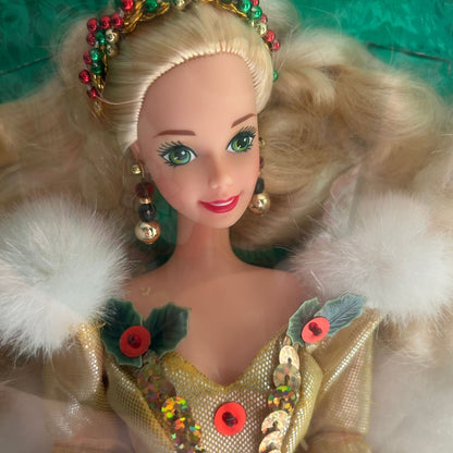 1994 Happy Holidays (Green Eye Variant) Special Edition Doll, NIB, 32 Years old