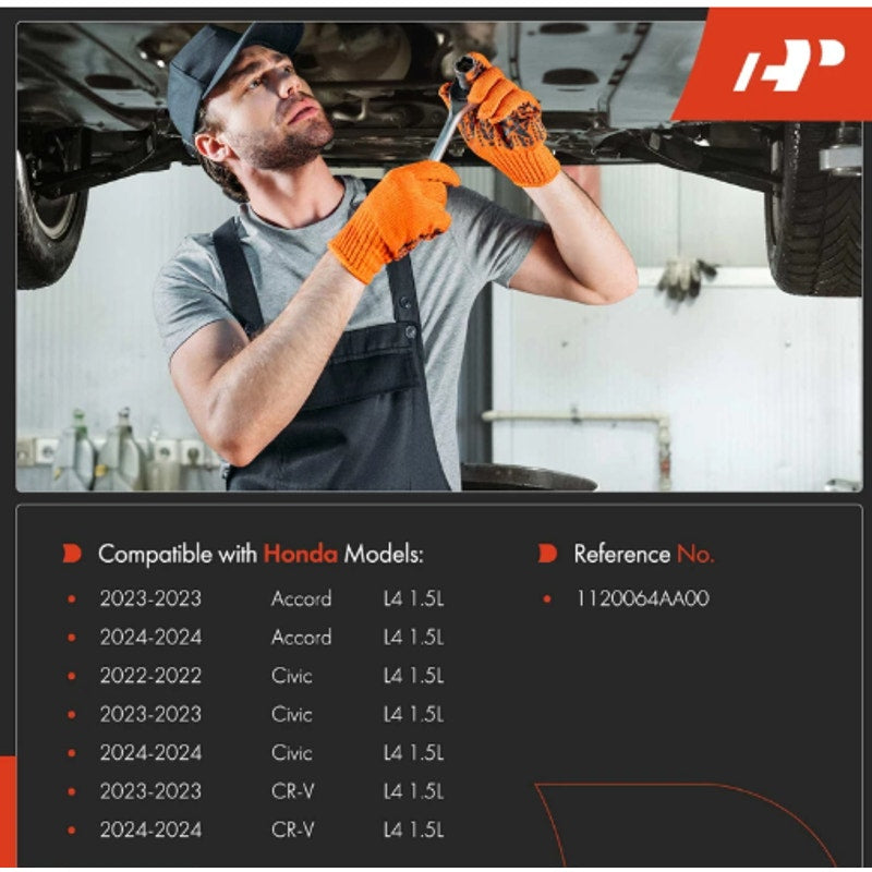 Cast Aluminum Engine Oil Pan fits Honda/Acura 2.4 L K24A/ K24Z