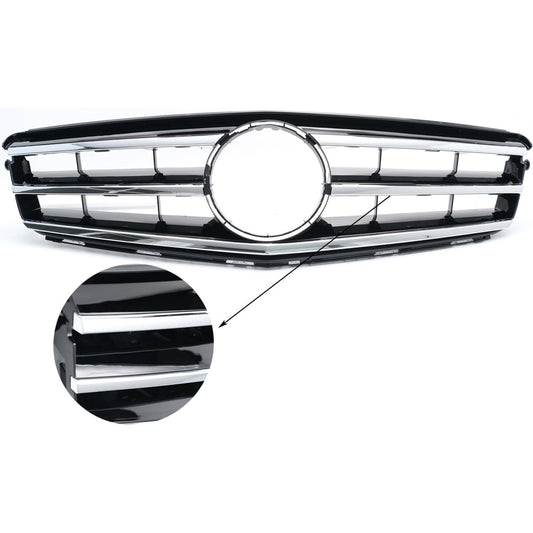 Mercedes C-Class Sport Grille- Chrome w/ Black Trim, New in Box