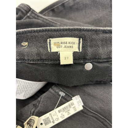 Madewell Women's Mid-Rise Kick Out Jeans Size 27 NWT